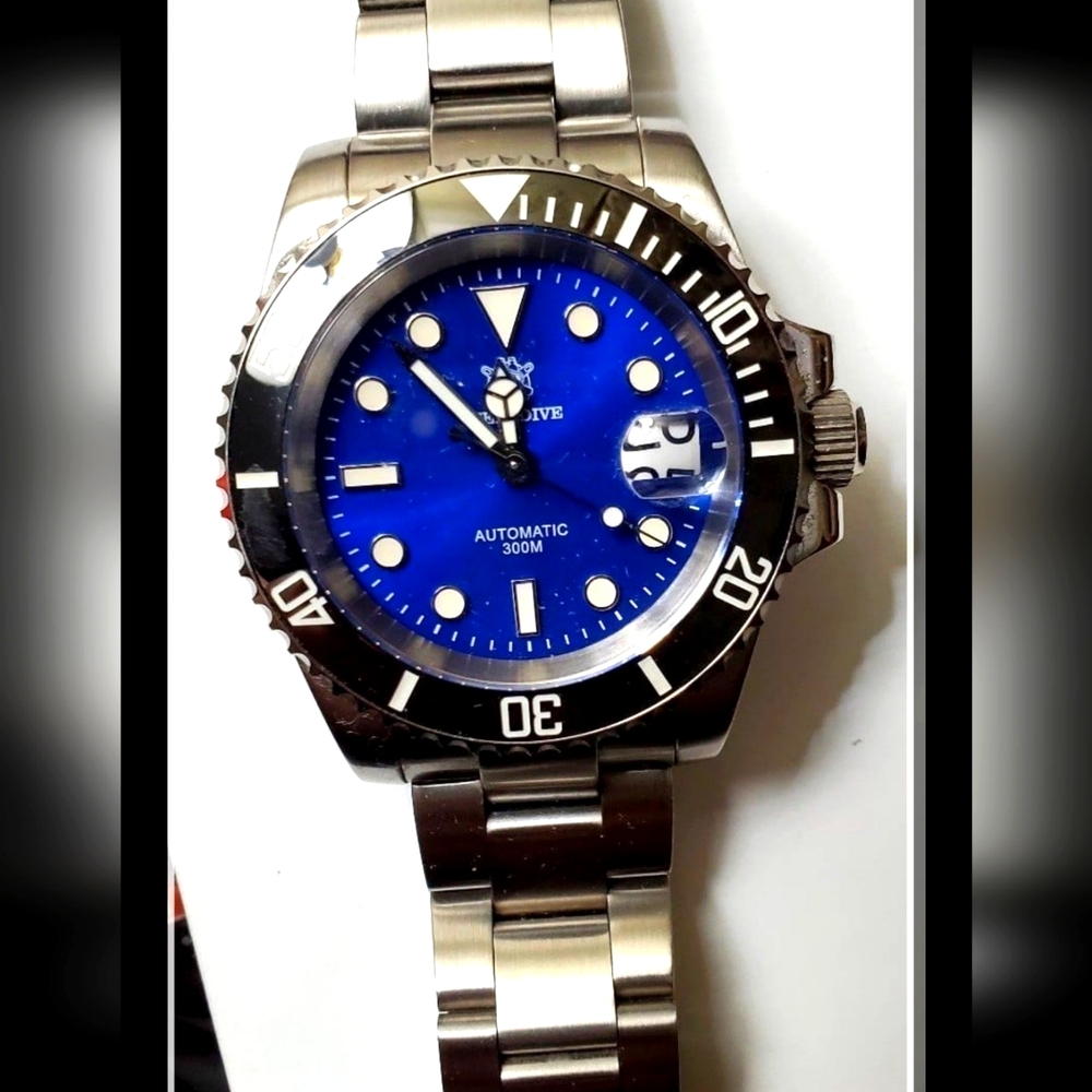 Steeldive nh35 automatic watch s.u.b homage